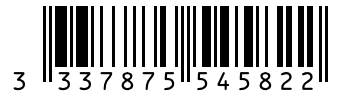 Barcode 3337875545822