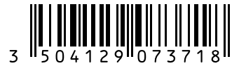 Barcode 3504129073718