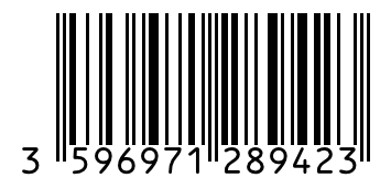 Barcode 3596971289423