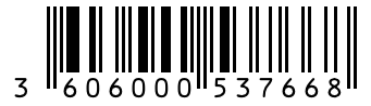 Barcode 3606000537668