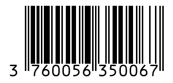 Barcode 3760056350067