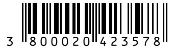 Barcode 3800020423578