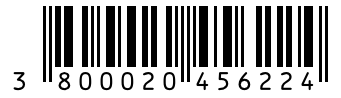 Barcode 3800020456224