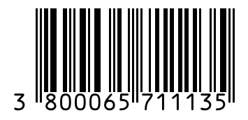 Barcode 3800065711135