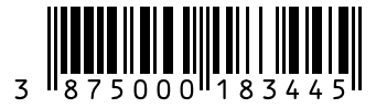 Barcode 3875000183445