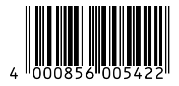 Barcode 4000856005422