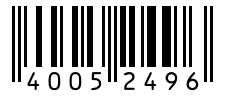 Barcode 40052496