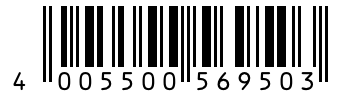 Barcode 4005500569503