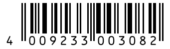 Barcode 4009233003082