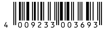 Barcode 4009233003693