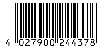 Barcode 4027900244378