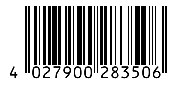 Barcode 4027900283506