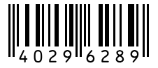 Barcode 40296289