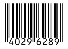 Barcode 40296289
