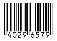 Barcode 40296579