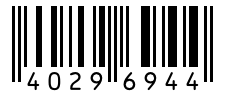 Barcode 40296944