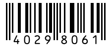 Barcode 40298061