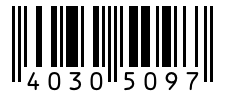 Barcode 40305097