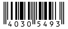 Barcode 40305493