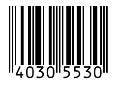 Barcode 40305530