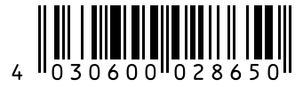 Barcode 4030600028650