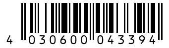Barcode 4030600043394