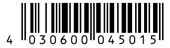Barcode 4030600045015