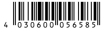 Barcode 4030600056585