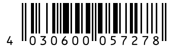 Barcode 4030600057278