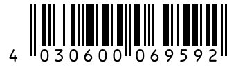 Barcode 4030600069592