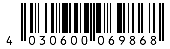 Barcode 4030600069868