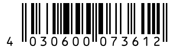 Barcode 4030600073612