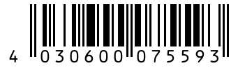Barcode 4030600075593