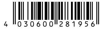 Barcode 4030600281956