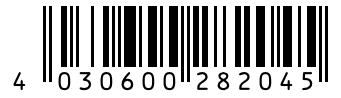 Barcode 4030600282045