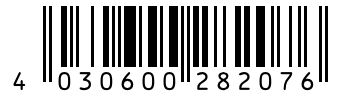 Barcode 4030600282076
