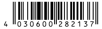 Barcode 4030600282137