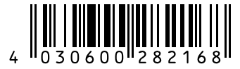 Barcode 4030600282168