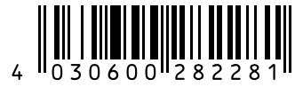 Barcode 4030600282281