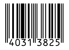 Barcode 40313825