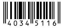 Barcode 40345116