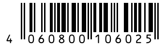 Barcode 4060800106025