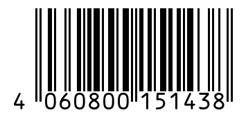 Barcode 4060800151438