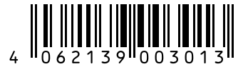 Barcode 4062139003013