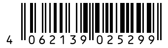 Barcode 4062139025299