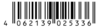 Barcode 4062139025336
