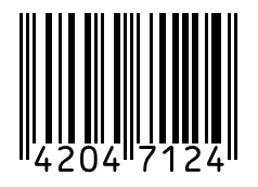 Barcode 42047124