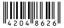 Barcode 42048626