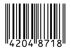 Barcode 42048718