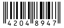 Barcode 42048947